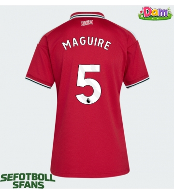 Manchester United Harry Maguire #5 Hemmatröja Kvinnor 2026-27 Kortärmad